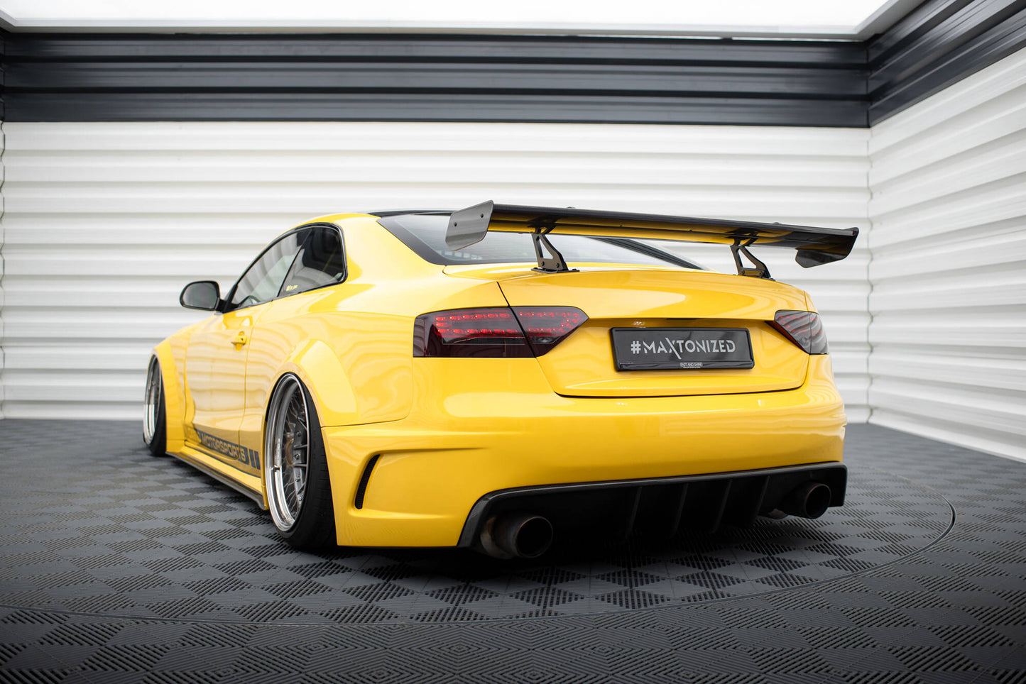 Carbon Spoiler With Upper Swan Mounting Audi A5 Coupe 8T
