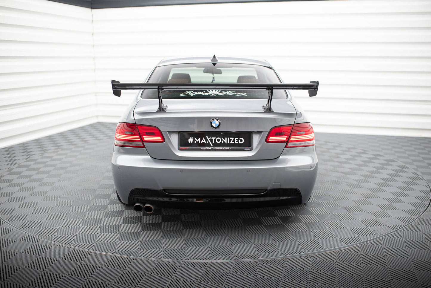 Carbon Spoiler With Internal Brackets Uprights BMW 3er / M3 Coupe E92