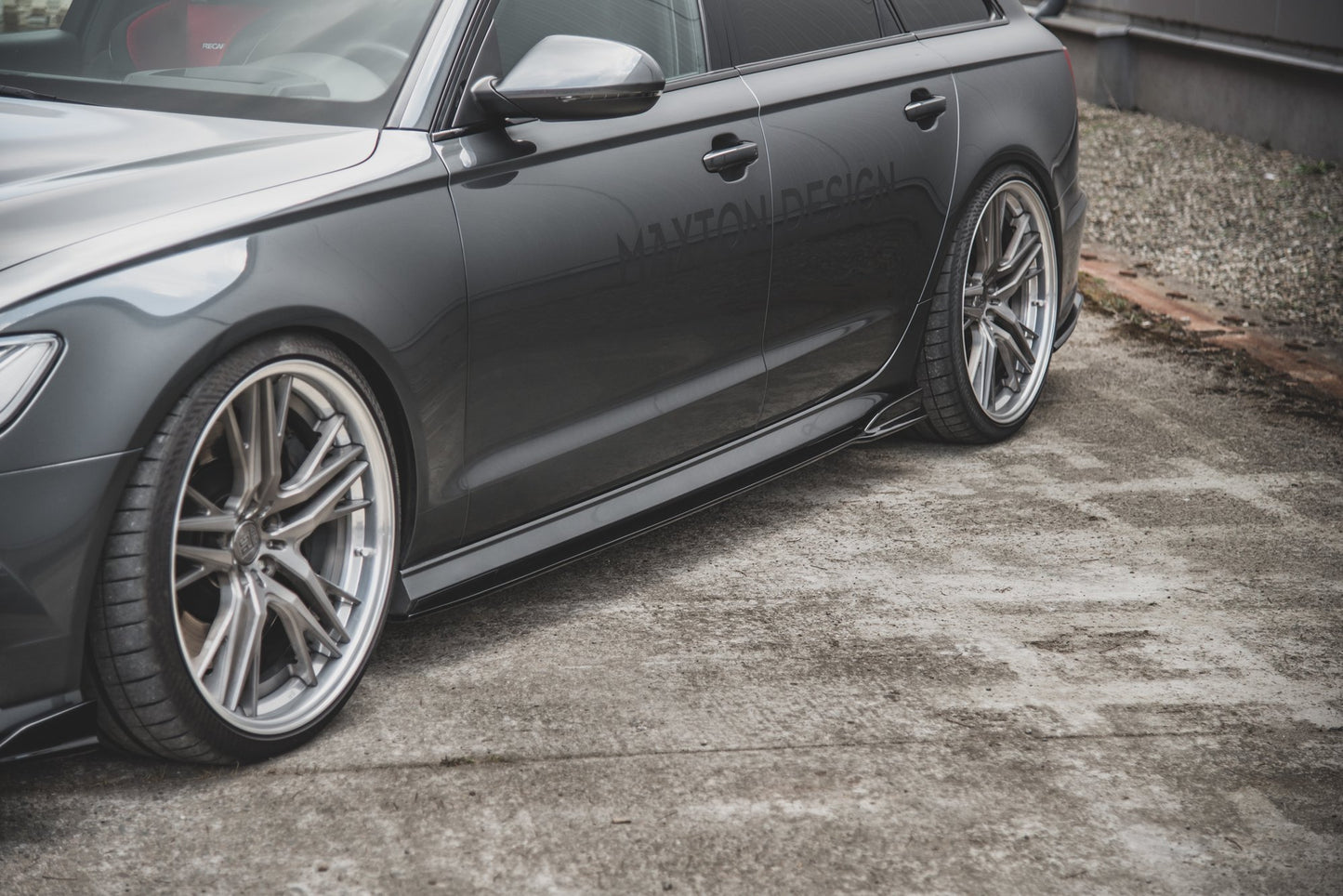 Seitenschweller Ansatz für Audi A6 / A6 C7 S-line/ S6 C7 Facelift