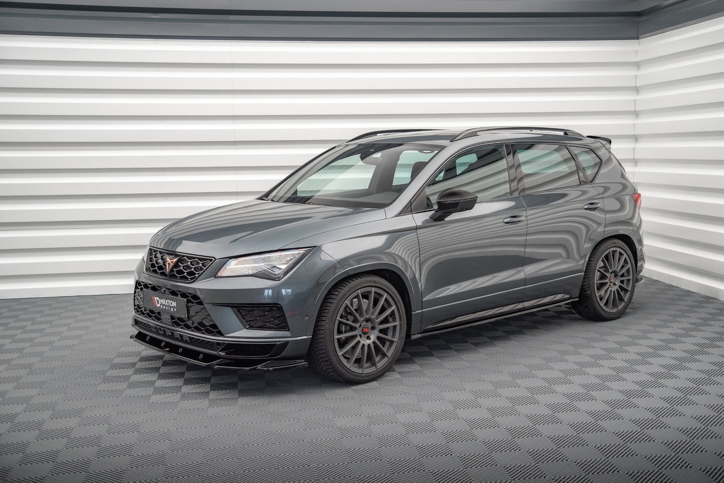 Seitenschweller Ansatz für Cupra Ateca Mk1 / Mk1 Facelift schwarz Hochglanz