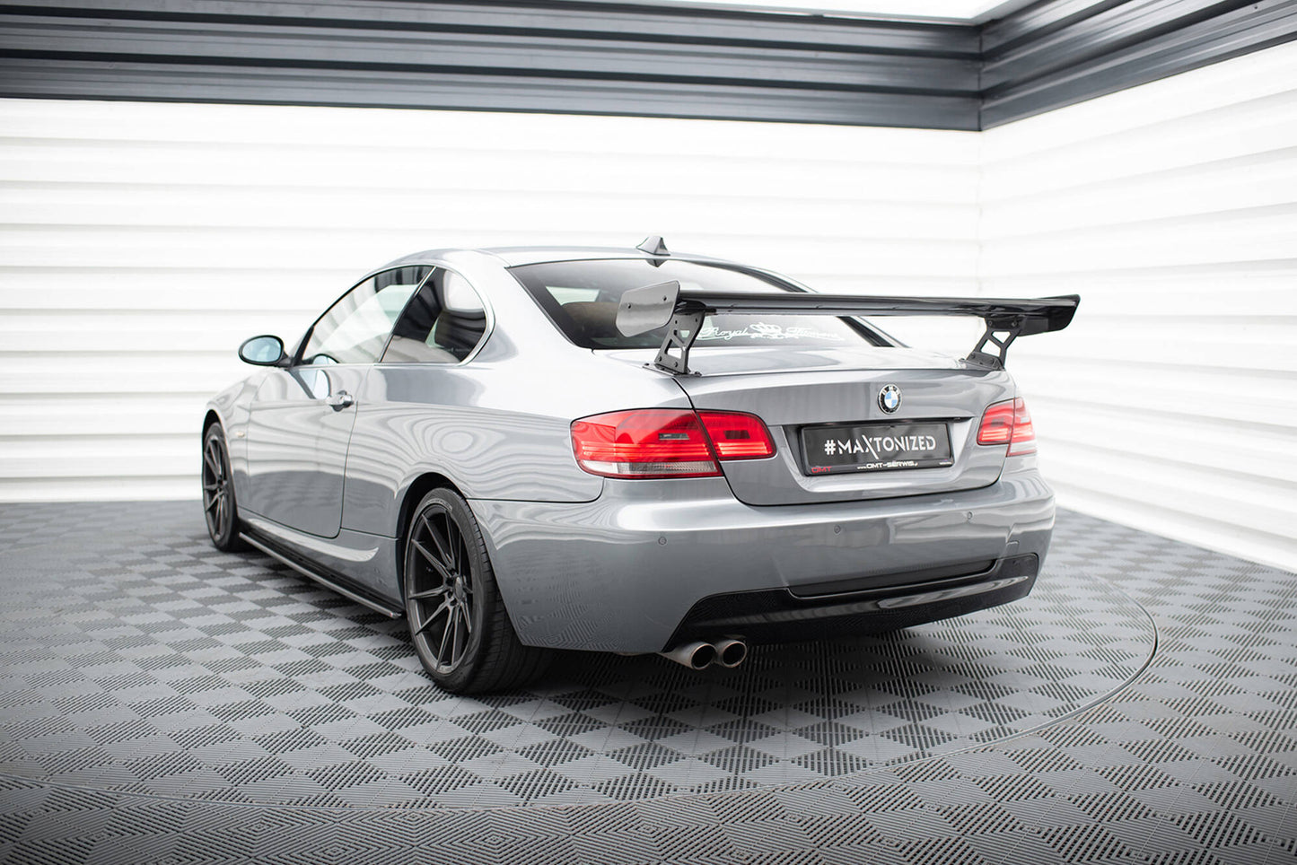 Carbon Spoiler With External Brackets Uprights BMW 3er / M3 Coupe E92