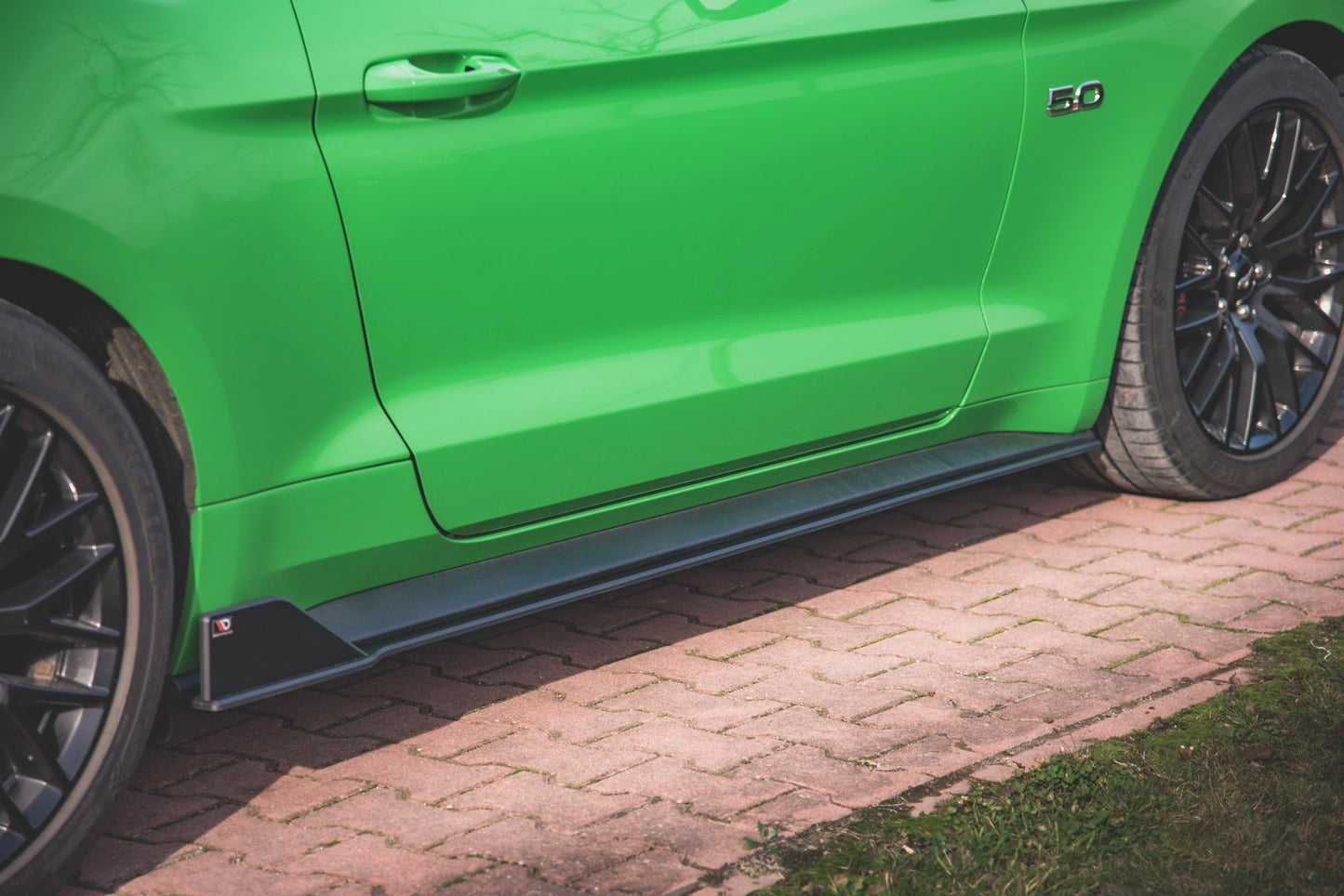 Street Pro Seitenschweller Ansatz für V.2 für Ford Mustang GT Mk6 Facelift