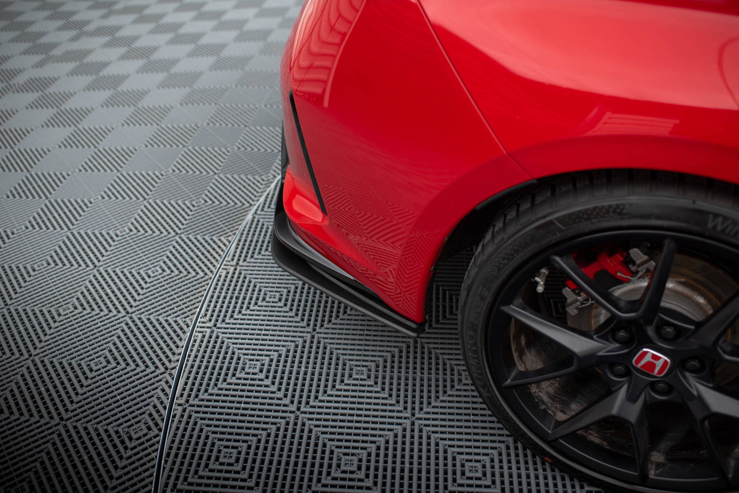 Street Pro Heck Ansatz Flaps Diffusor für Honda Civic Type-R Mk 11