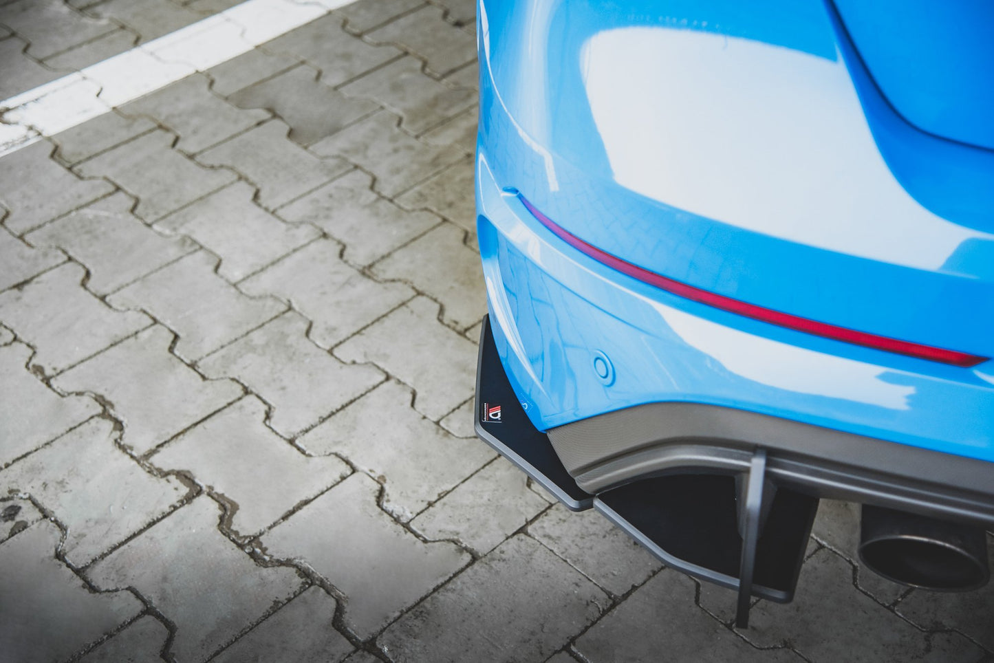 Street Pro Heck Ansatz Flaps Diffusor für Ford Focus RS Mk3