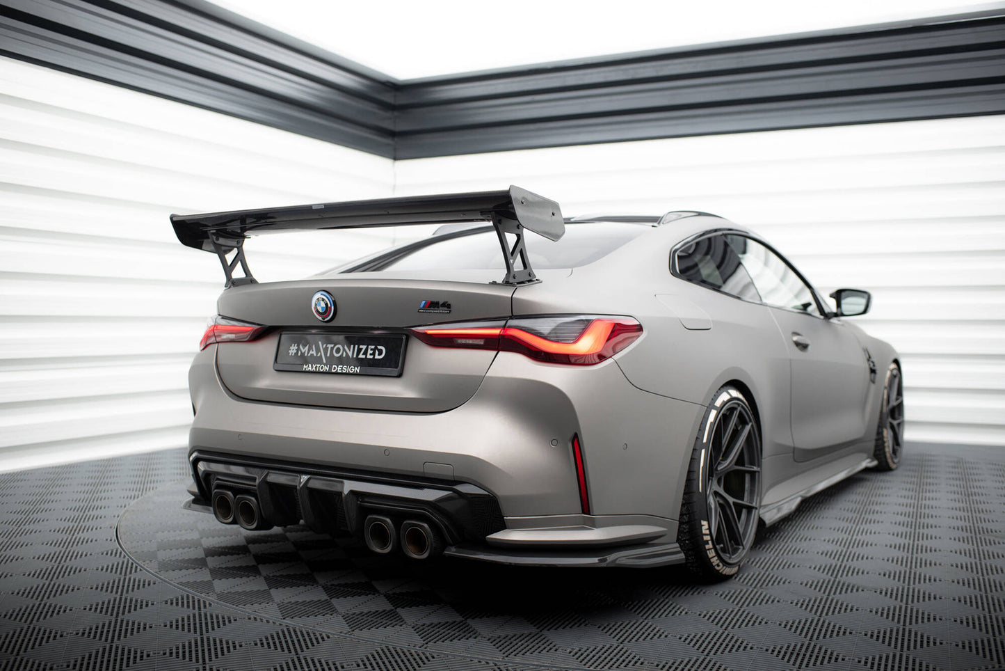 Carbon Spoiler With External Brackets Uprights BMW M4 G82 / G82 Facelift / M440i / 4 M-Paket G22 / G22 Facelift