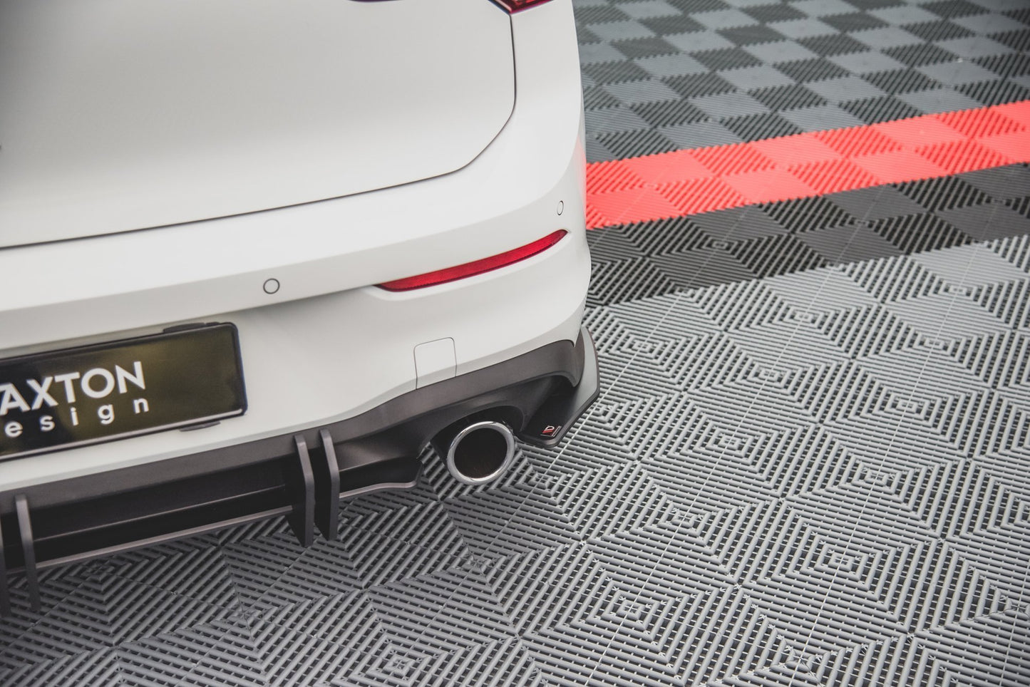 Street Pro Heck Ansatz Flaps Diffusor V.1 für Volkswagen Golf GTI / GTE / R-Line Mk8