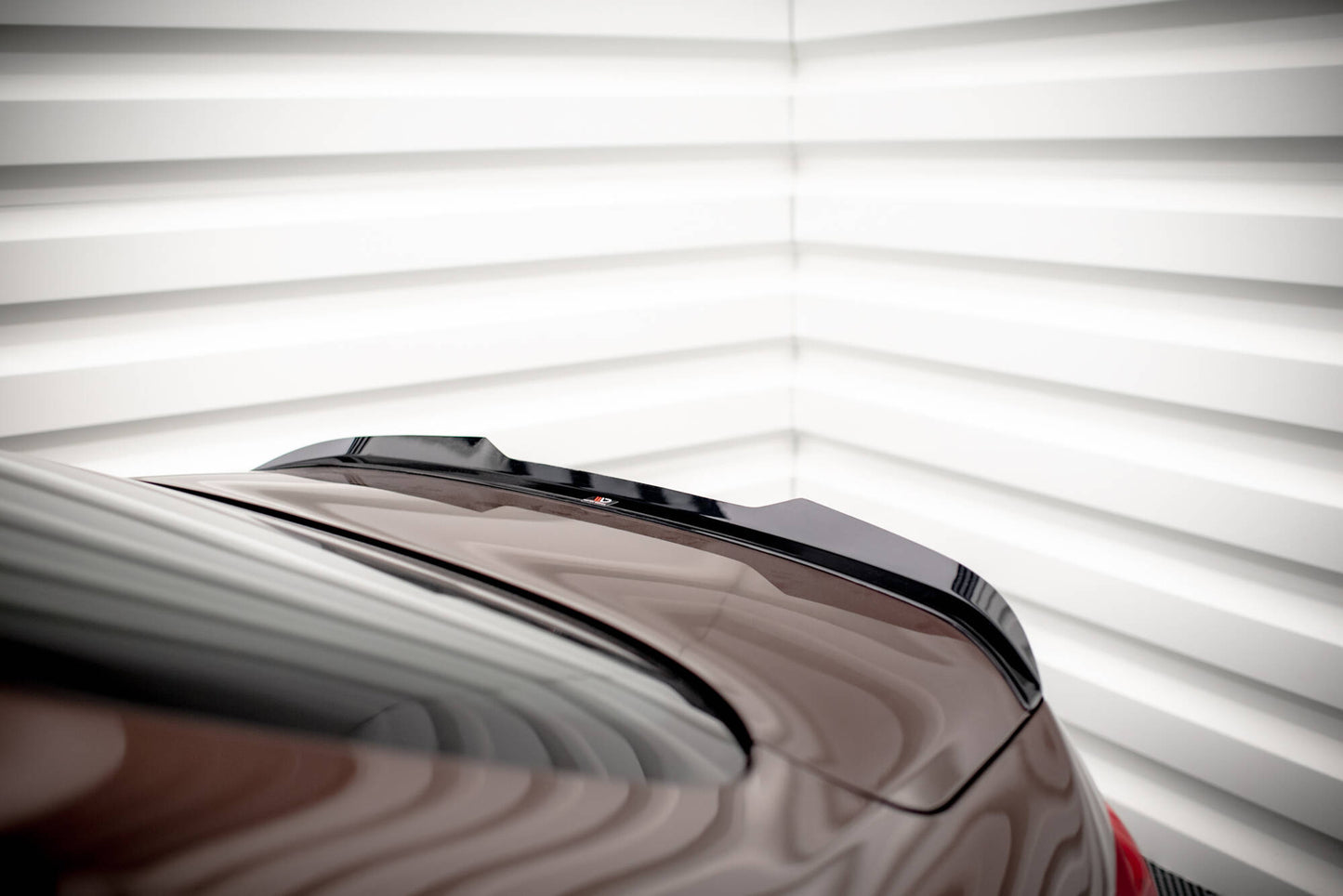 Spoiler CAP für Fiat Tipo S Limousine Mk1 schwarz Hochglanz