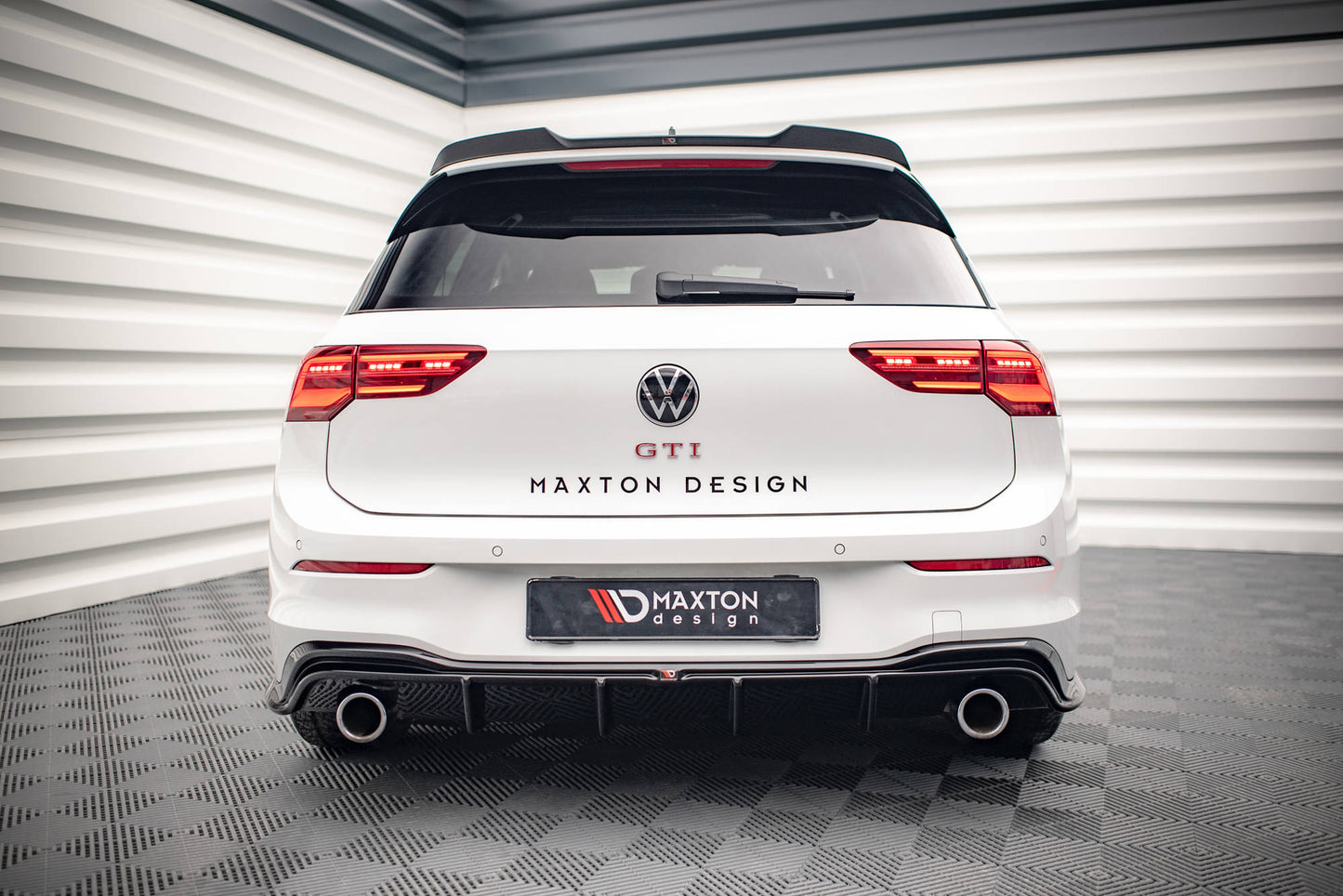 Diffusor Heck Ansatz V.4 für VW Golf GTI Mk8
