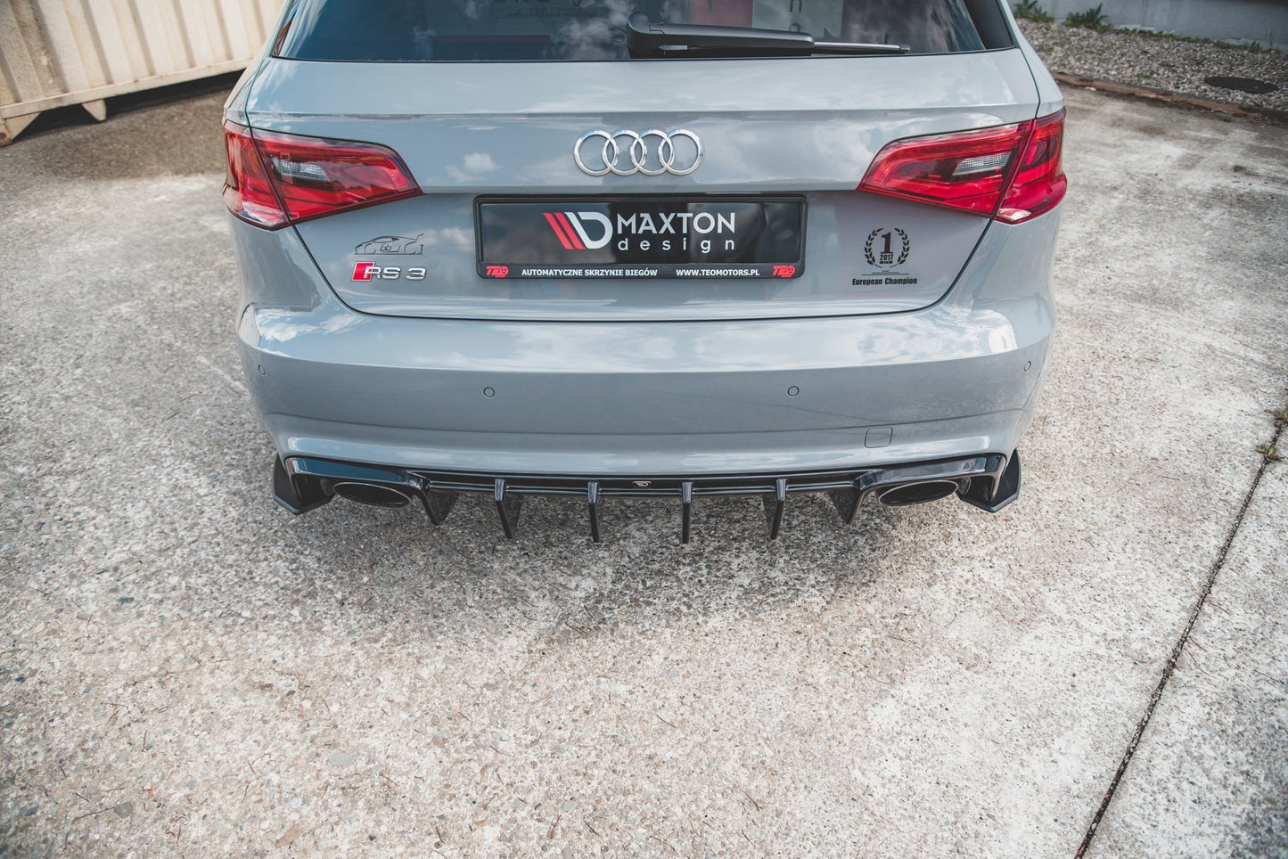 Street Pro Heck Ansatz Flaps Diffusor für Audi RS3 8V Sportback