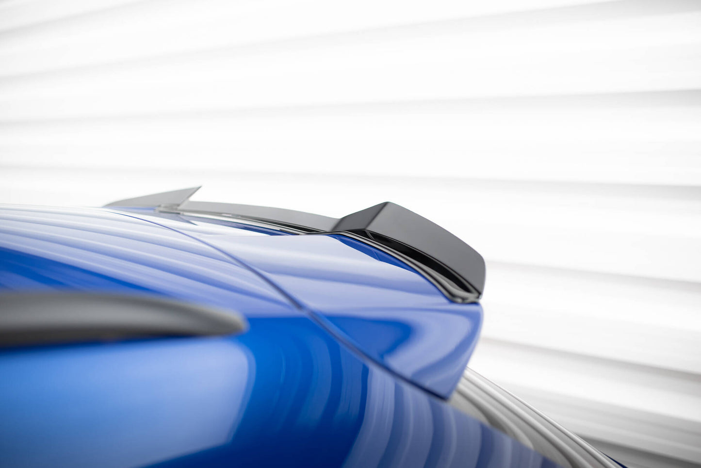 Spoiler CAP V.2 für Audi RS6 C7 / C7 Facelift schwarz Hochglanz