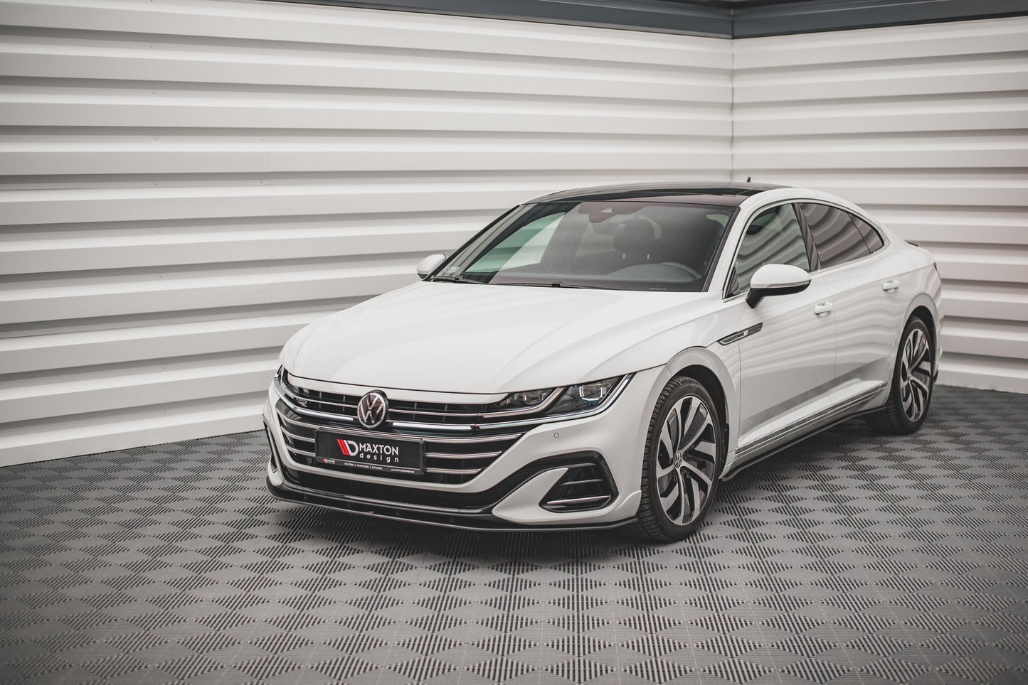 Street Pro Front Ansatz für für Volkswagen Arteon R-Line Facelift