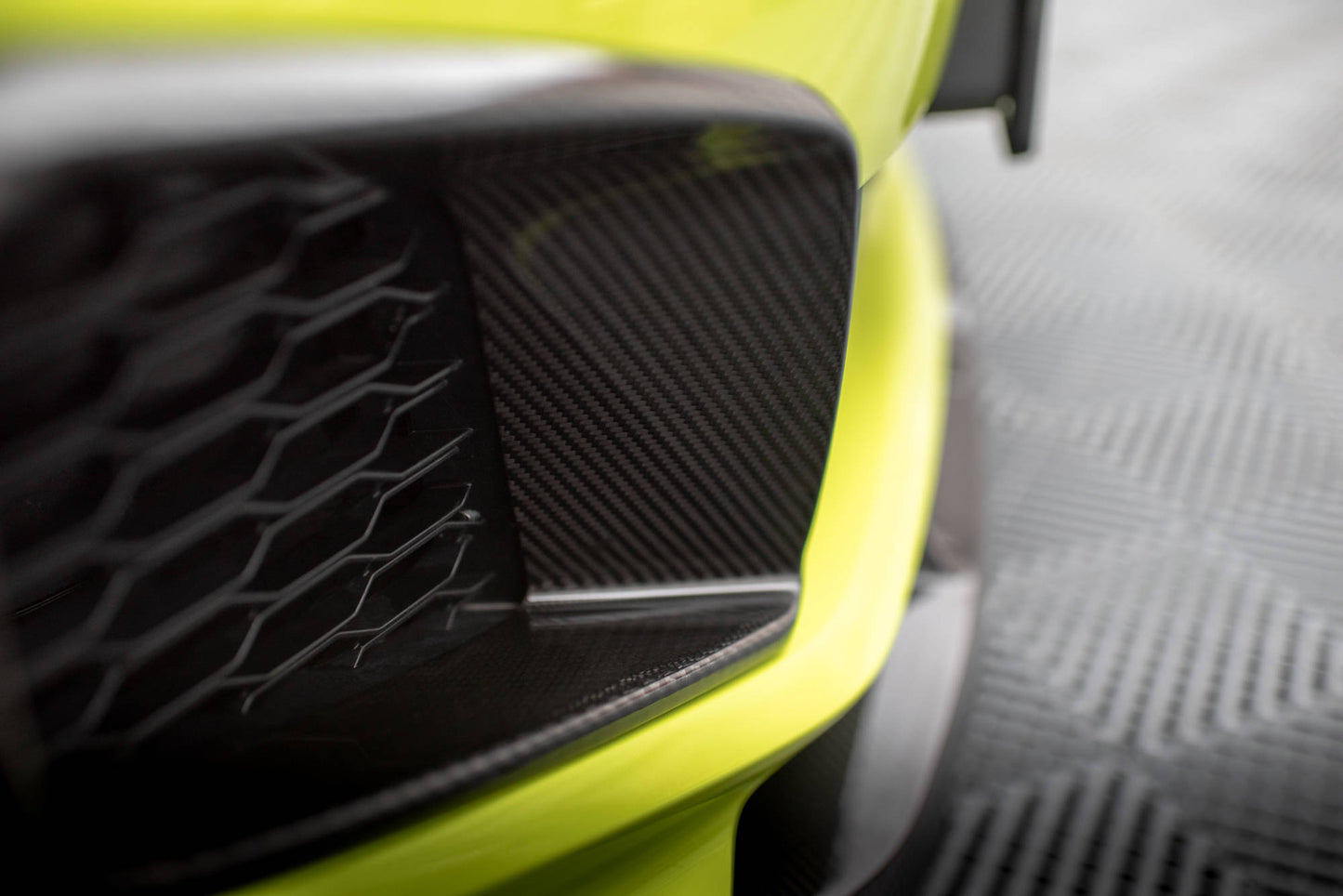 Prepreg Carbon Fiber Front Bumper Side Vents BMW 1er F40 M-Paket/ M135i