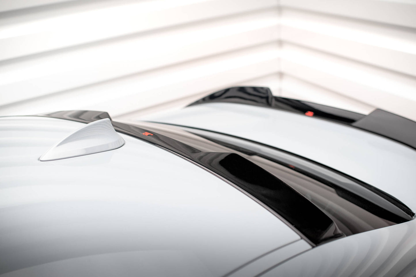 Heckscheiben Spoiler für BMW 2 Coupe G42 / M2 G87 schwarz Hochglanz