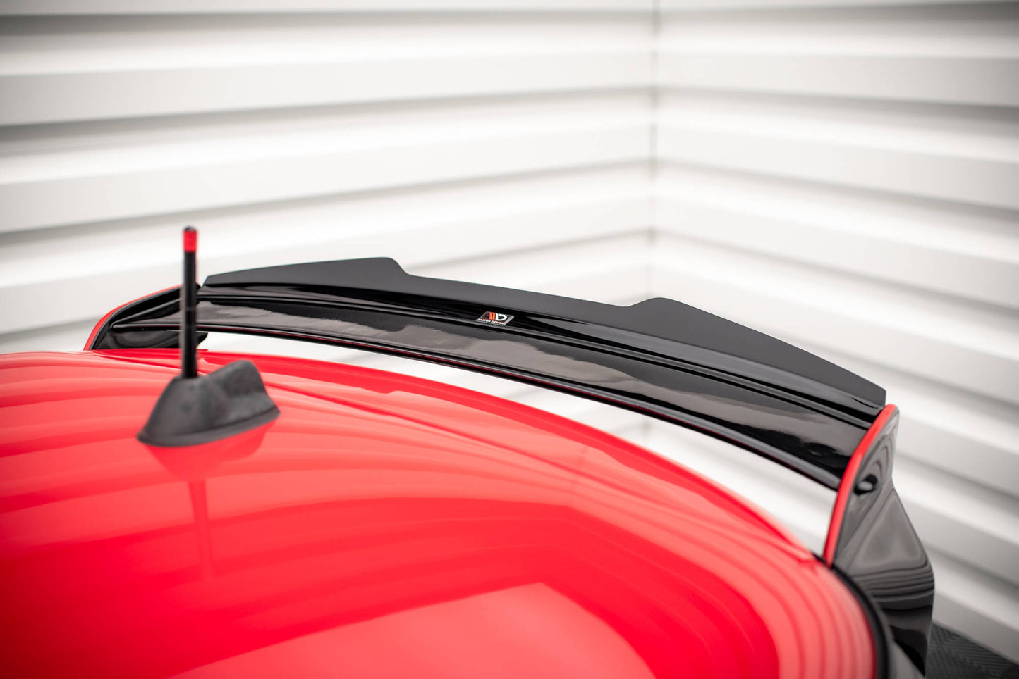 Spoiler CAP V.2 für Mini Cooper John Cooper Works R56 schwarz Hochglanz