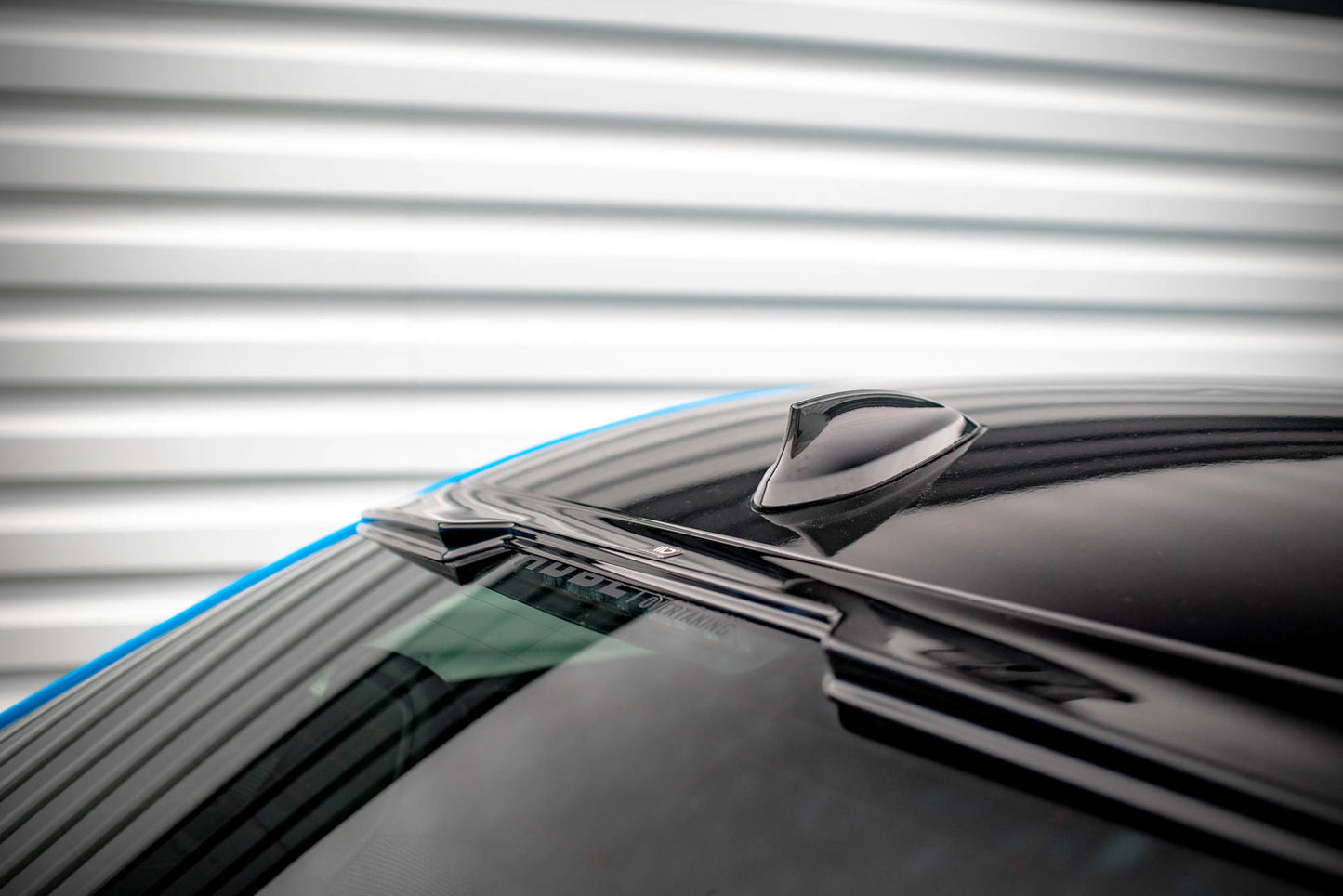 Heckscheiben Spoiler für BMW M2 F87 schwarz Hochglanz