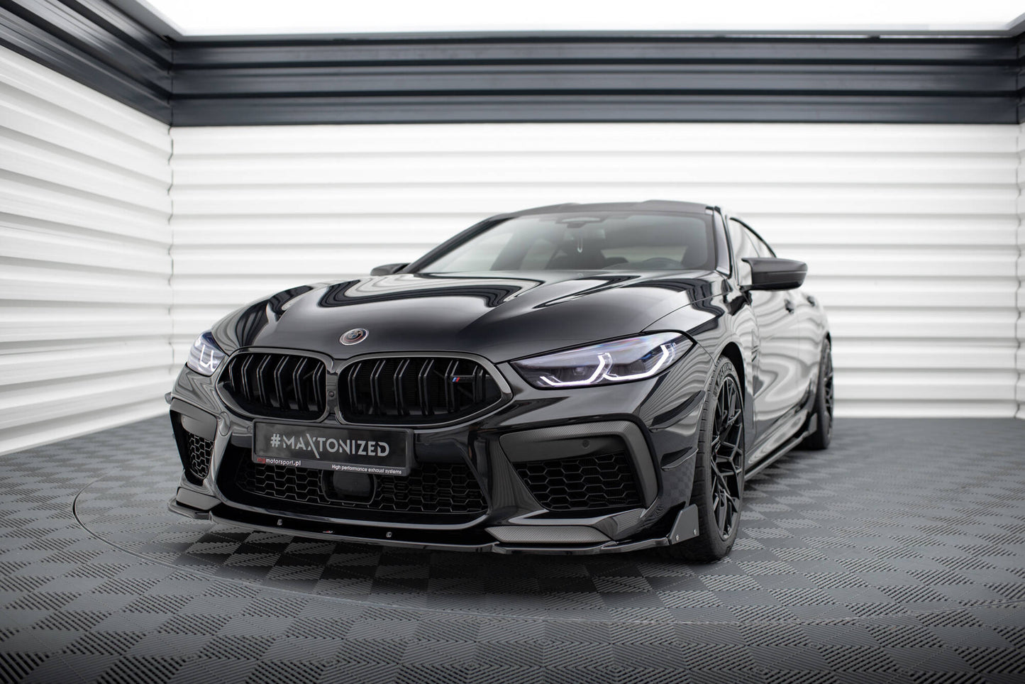 Front Ansatz V.1 + Flaps für BMW M8 Gran Coupe F93 / Coupe F92