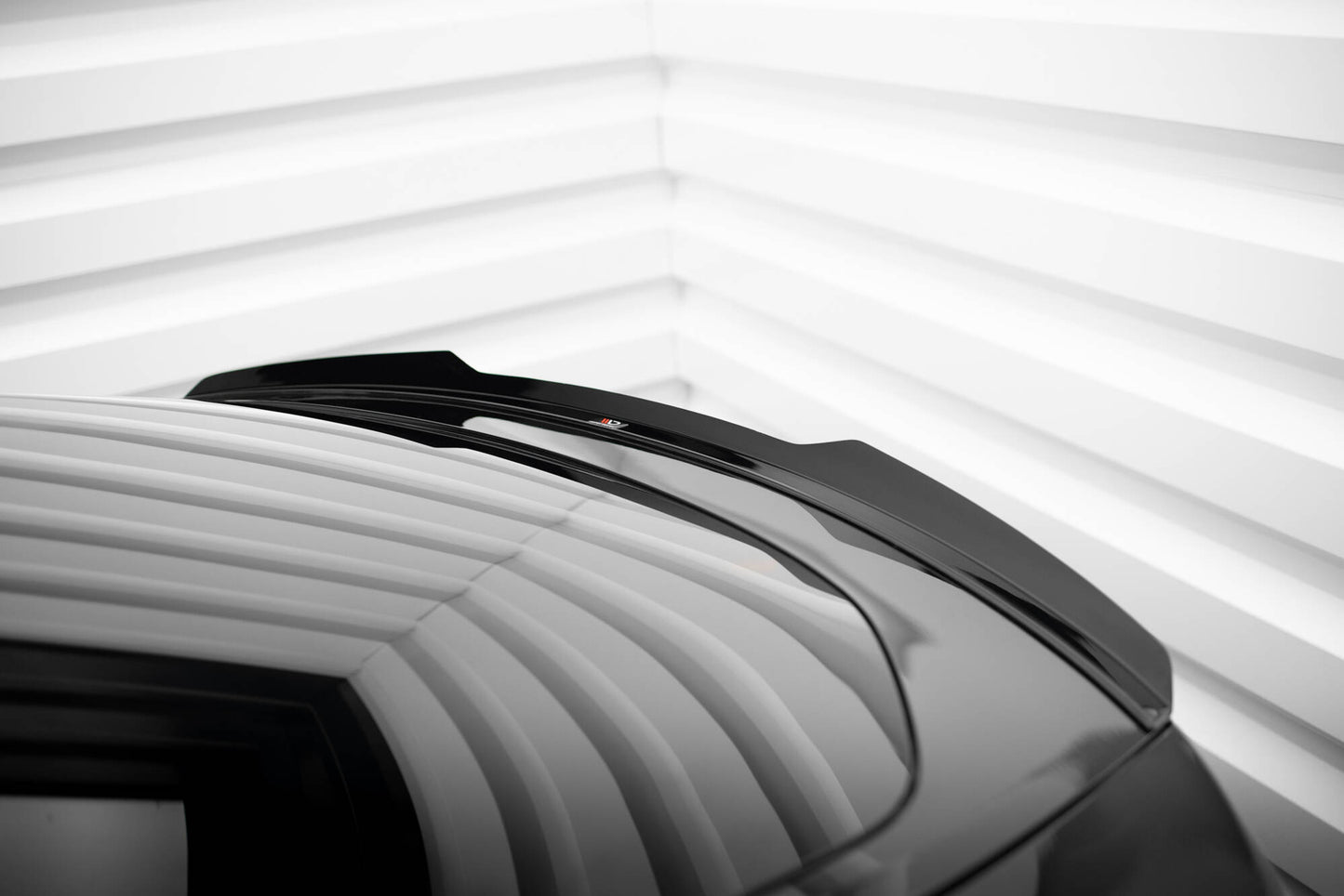 Spoiler CAP für Mercedes-Benz GLE Coupe AMG-Line C167 / C167 Facelift schwarz Hochglanz