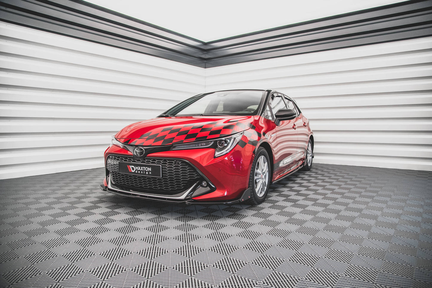 Front Ansatz V.1 + Flaps für Toyota Corolla GR Sport XII