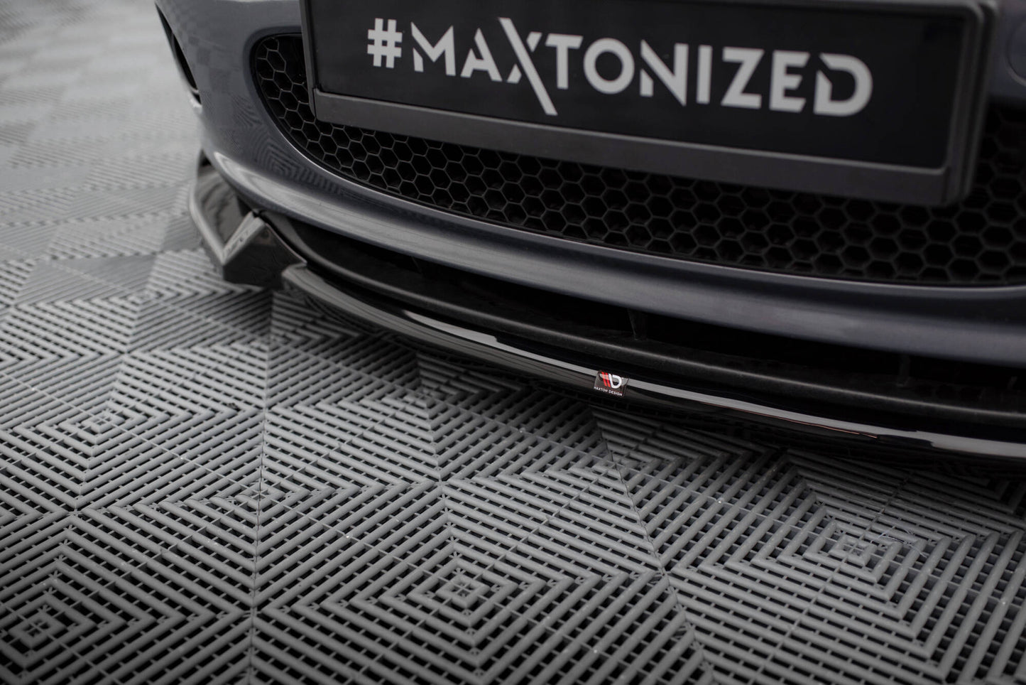 Front Ansatz V.2 für Mazda MX5 NC (Mk3) schwarz Hochglanz