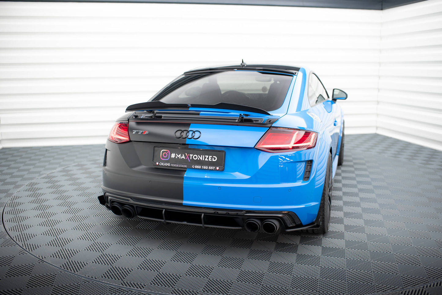 Street Pro Heckschürze für Audi TT S 8S Facelift
