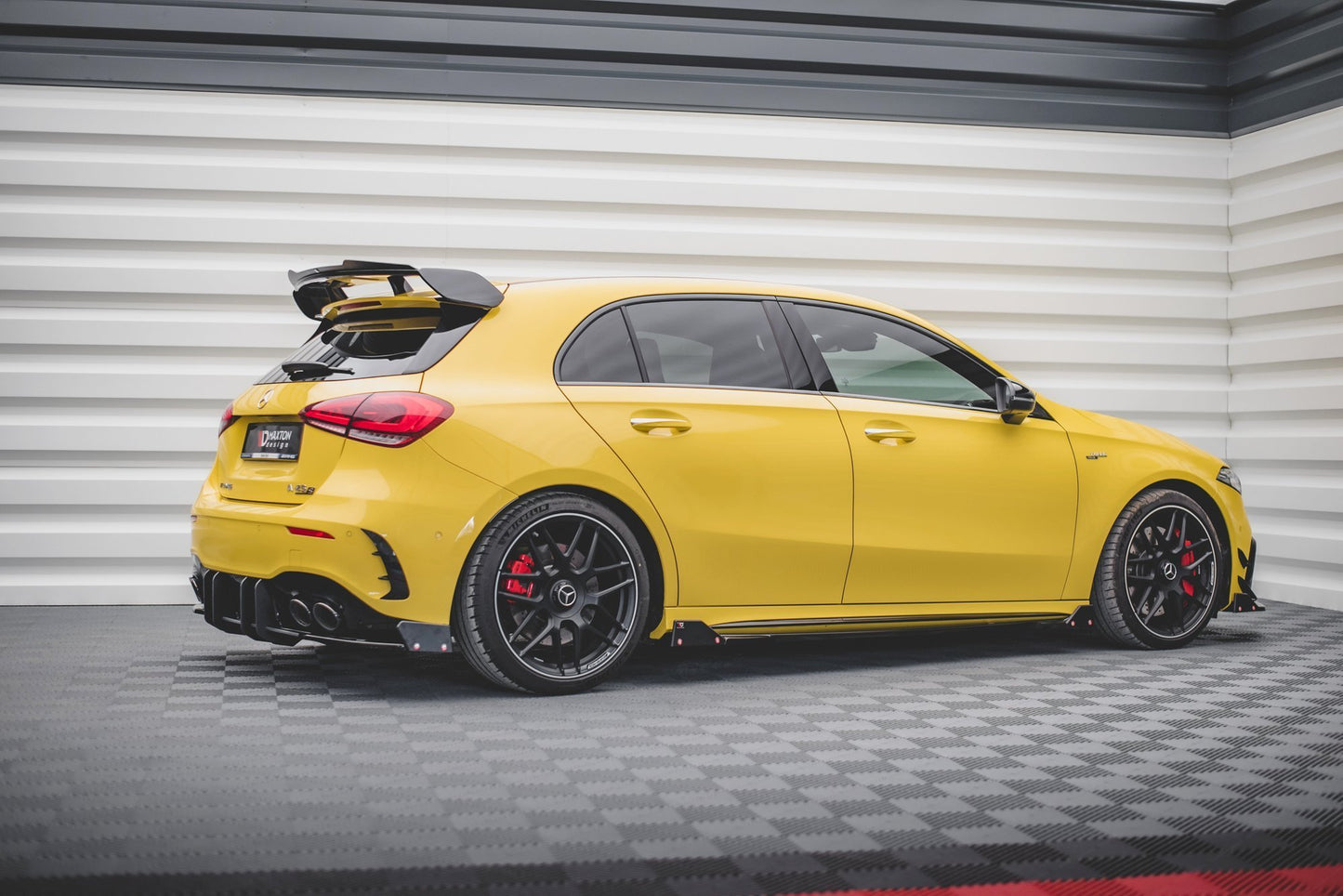Seitenschweller Ansatz V.2 für + Flaps für Mercedes-AMG A45 S