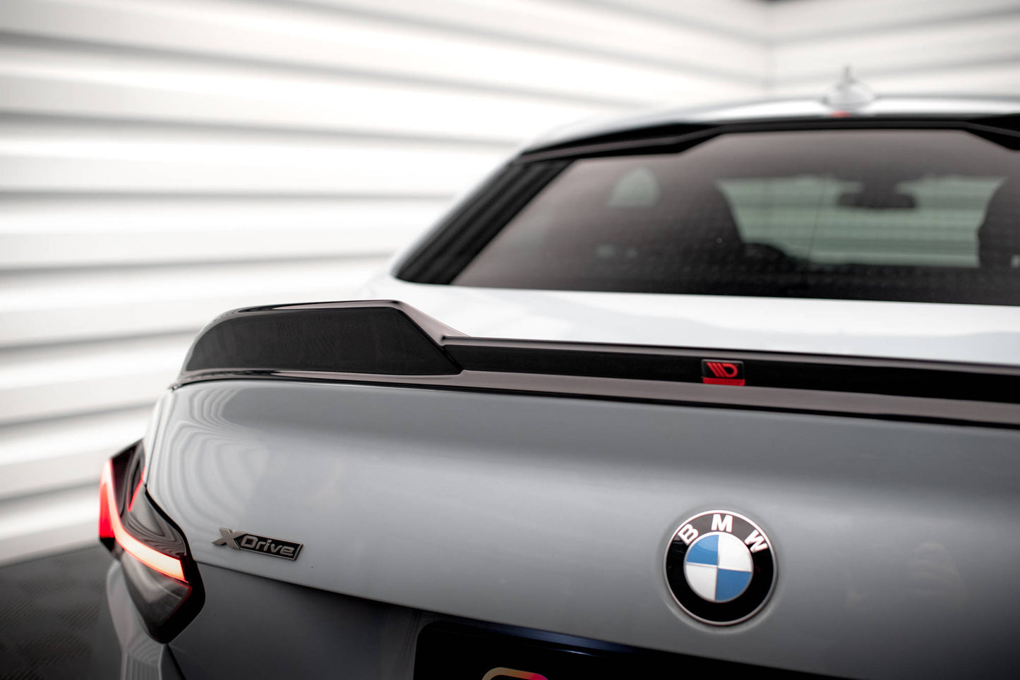 Spoiler CAP 3D für BMW 2 Coupe G42 / M2 G87 schwarz Hochglanz