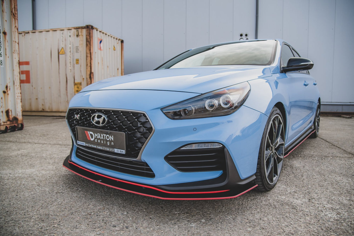 Street Pro Front Ansatz für für Hyundai I30 N Mk3 Hatchback / Fastback