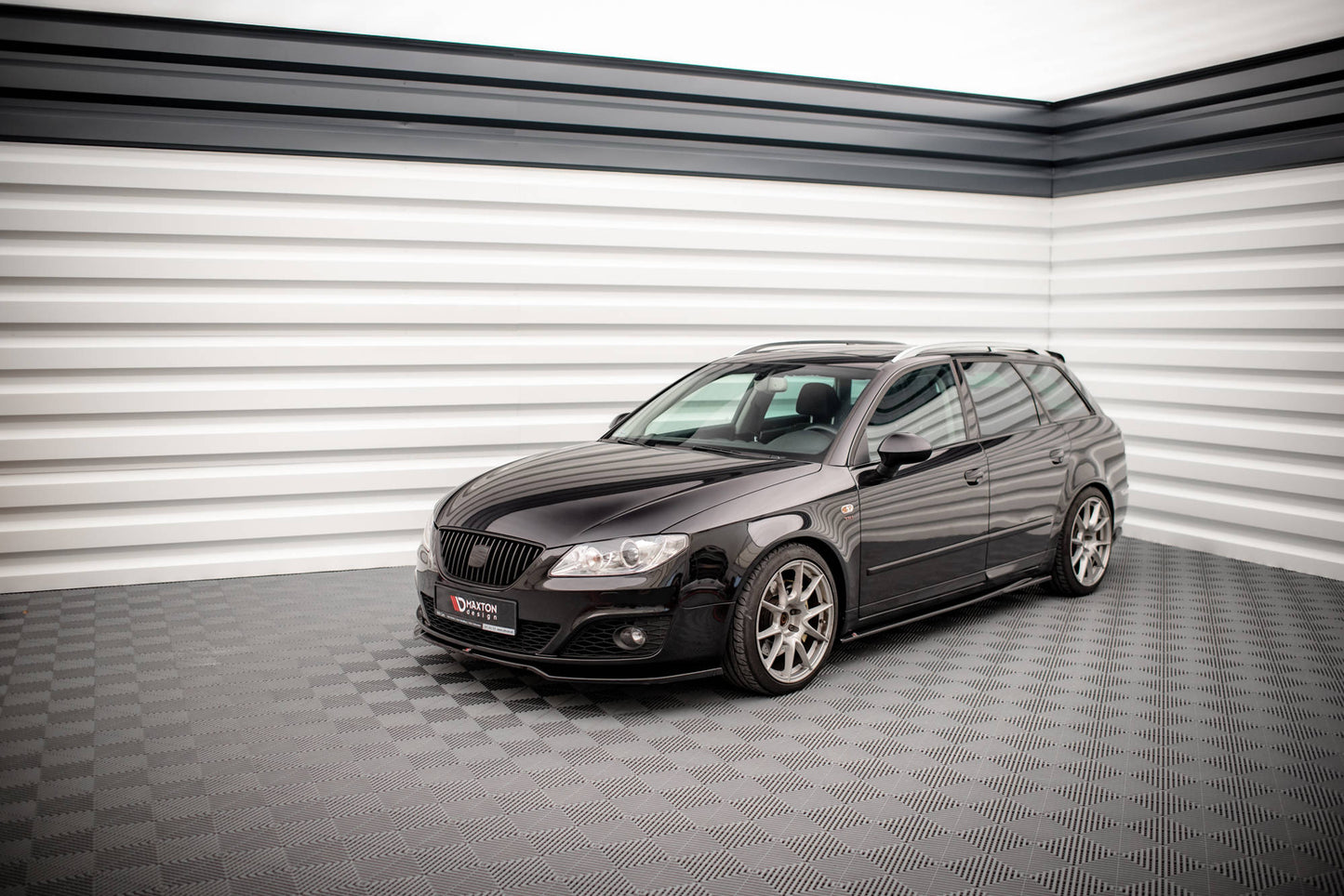 Seitenschweller Ansatz für Seat Exeo Carbon Look