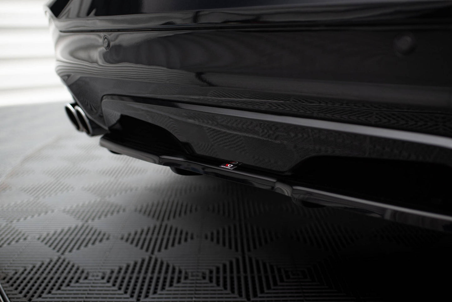 Heckansatz BMW X4 M Paket DTM LOOK schwarz Hochglanz
