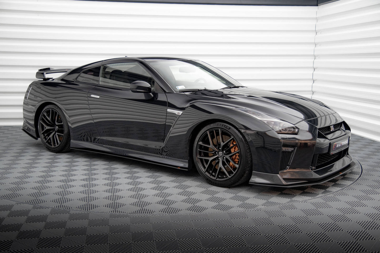 Street Pro Seitenschweller Ansatz für Nissan GTR R35 Facelift