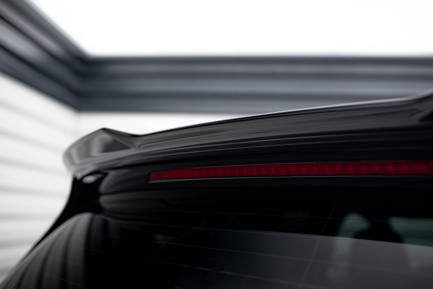 Spoiler CAP 3D für VW Golf R / R-Line / GTI Mk7 schwarz Hochglanz