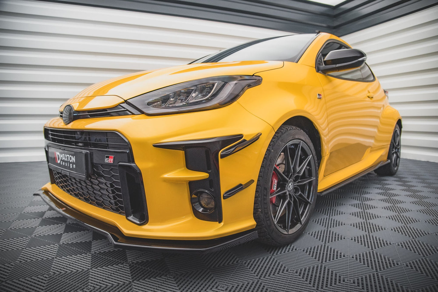 Stoßstangen Flaps Wings vorne Canards für Toyota GR Yaris Mk4