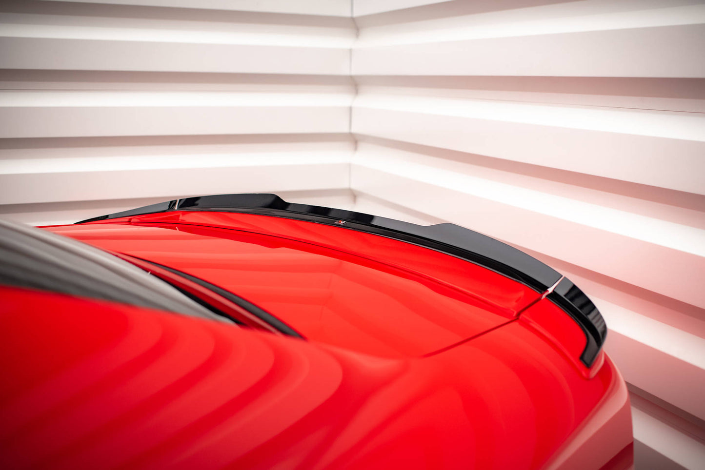 Spoiler CAP für Paket Dodge Charger RT Mk7 Facelift schwarz Hochglanz