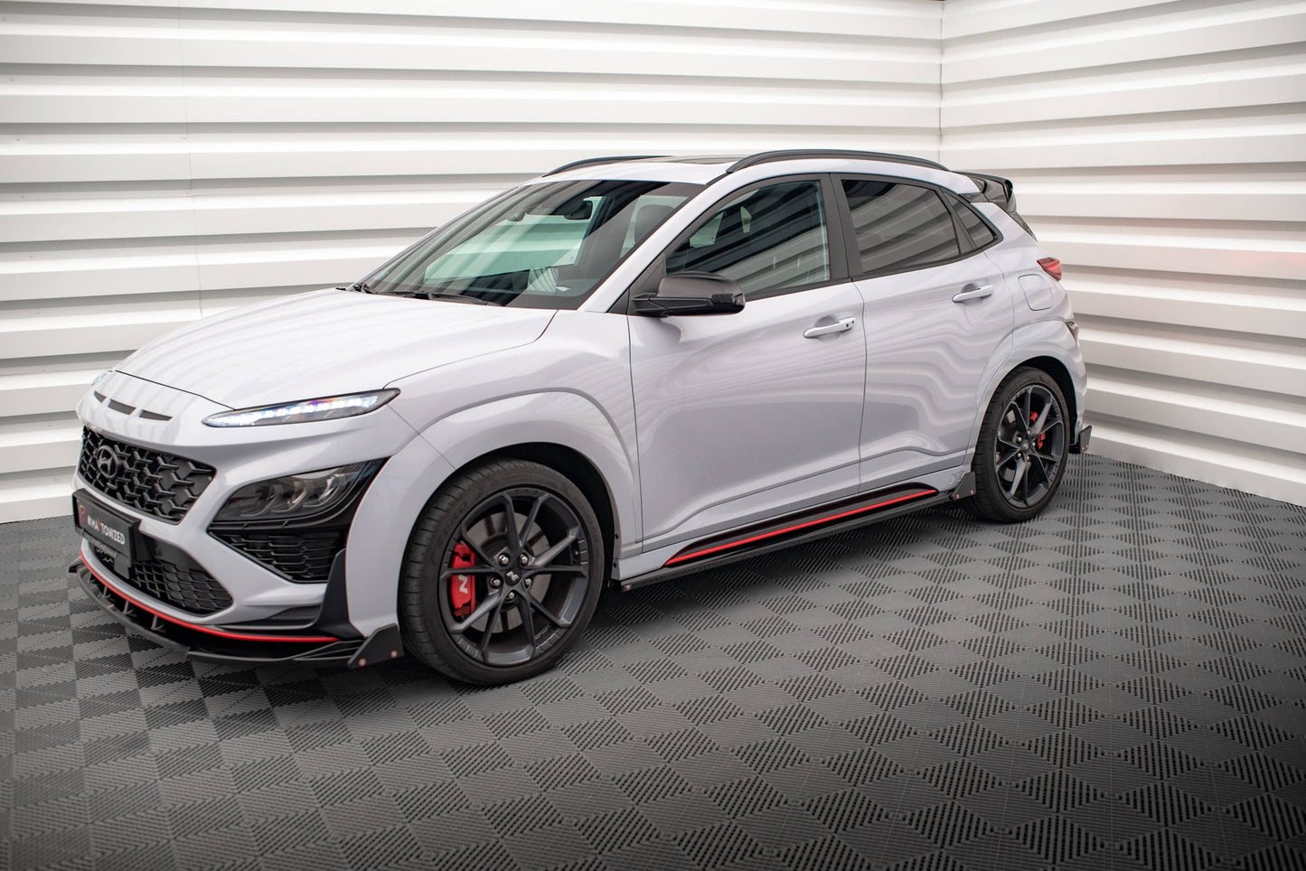 Seitenschweller Ansatz für V.1 + Flaps für Hyundai Kona N Mk1
