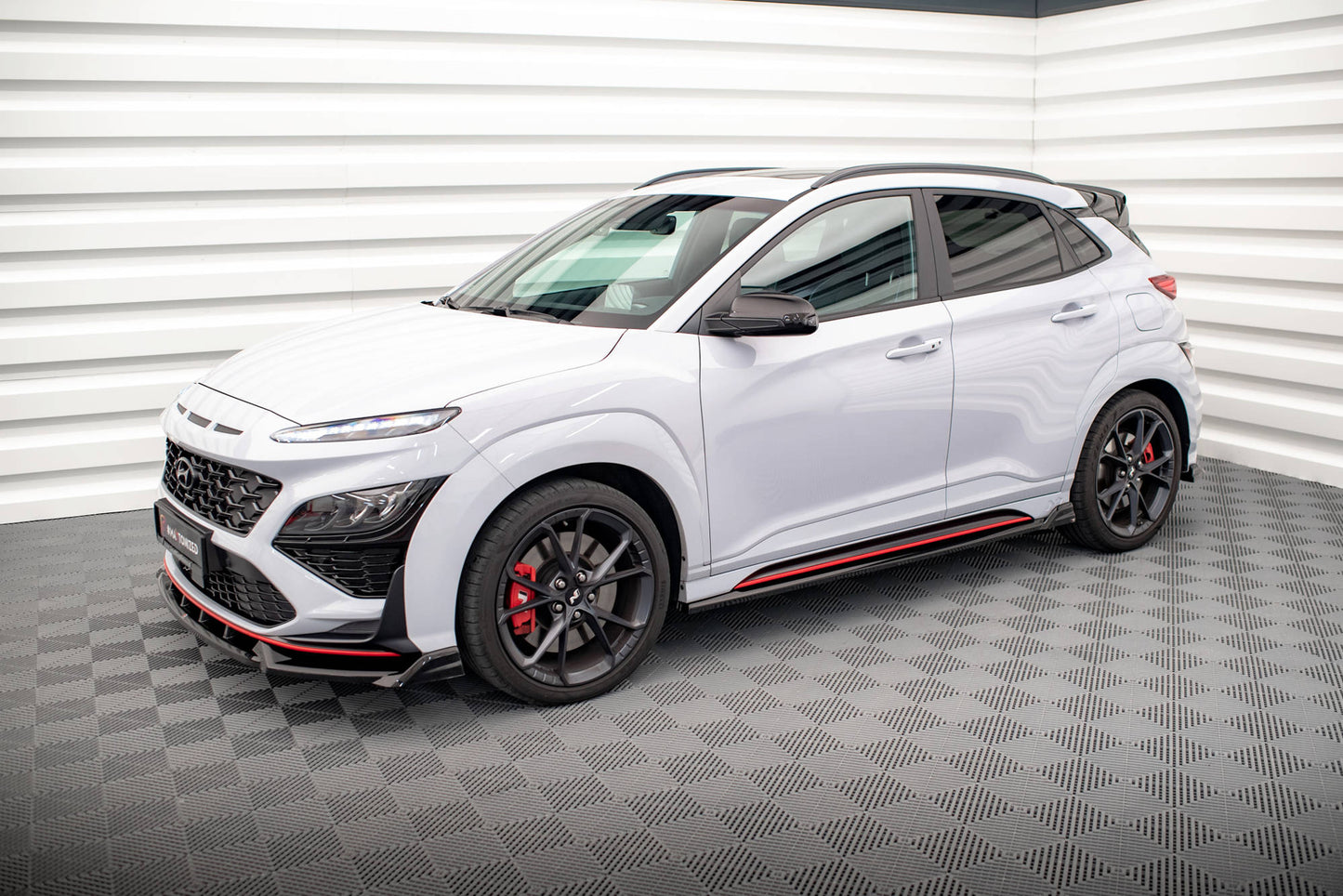 Seitenschweller Ansatz für V.1 + Flaps für Hyundai Kona N Mk1