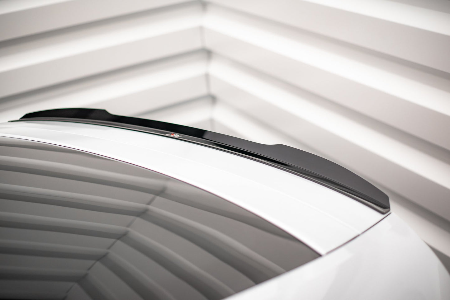Spoiler CAP für Audi A7 C8 / C8 S-Line / S7 C8 / RS7 C8 schwarz Hochglanz