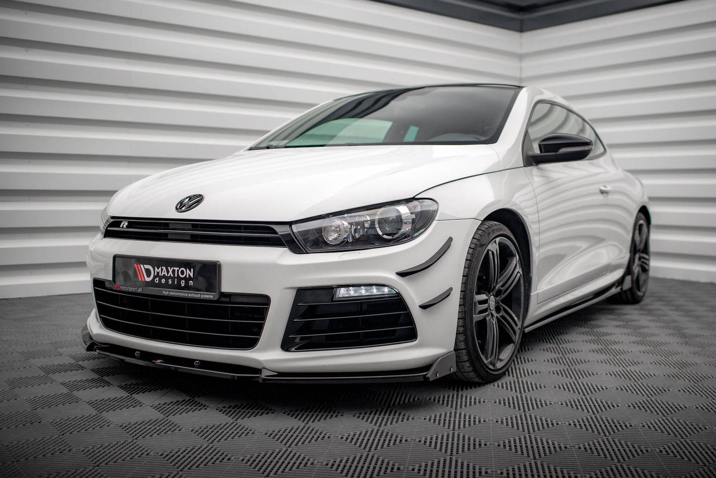 Front Ansatz V.3 + Flaps für VW Scirocco R Mk3