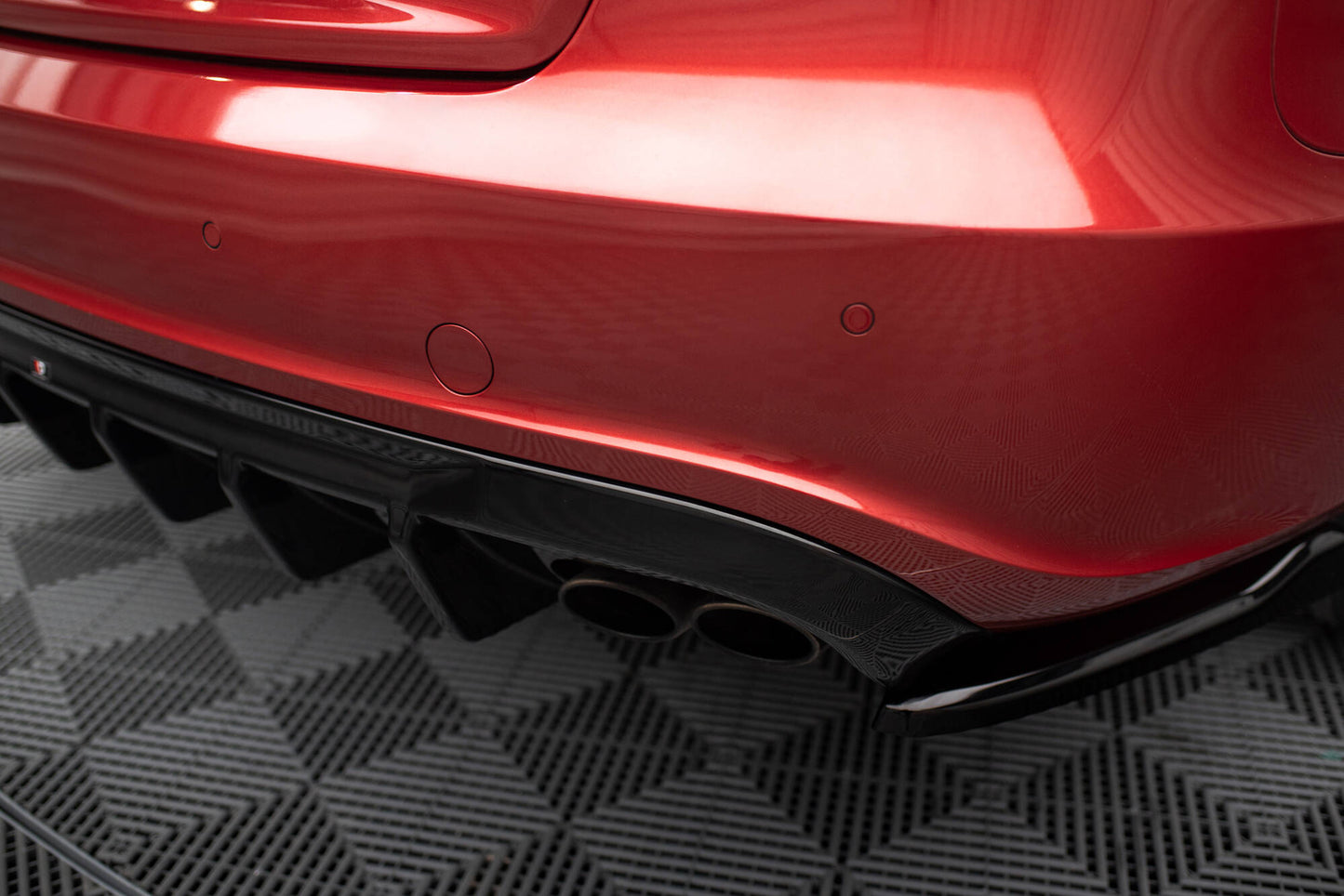 Diffusor Heck Ansatz für Audi S5 Sportback 8T