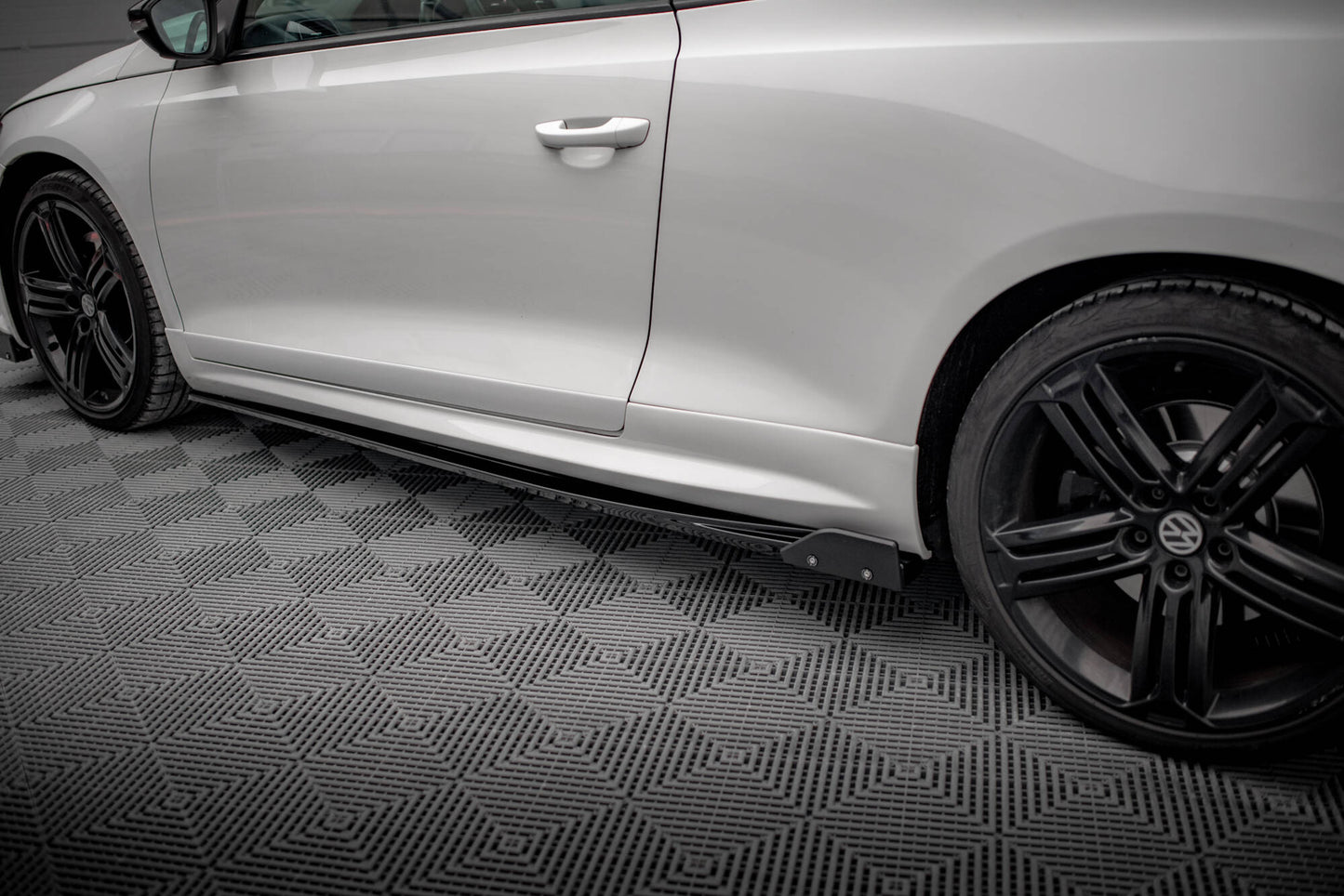 Seitenschweller Ansatz V.2 für + Flaps für VW Scirocco R Mk3