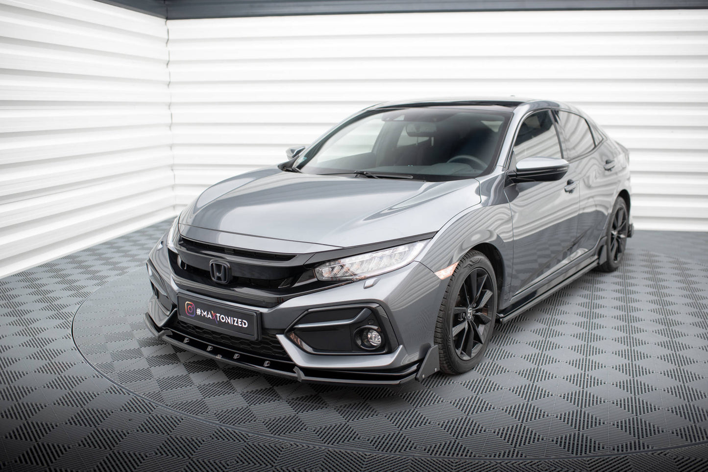 Front Ansatz + Flaps für Honda Civic Sport Mk 10