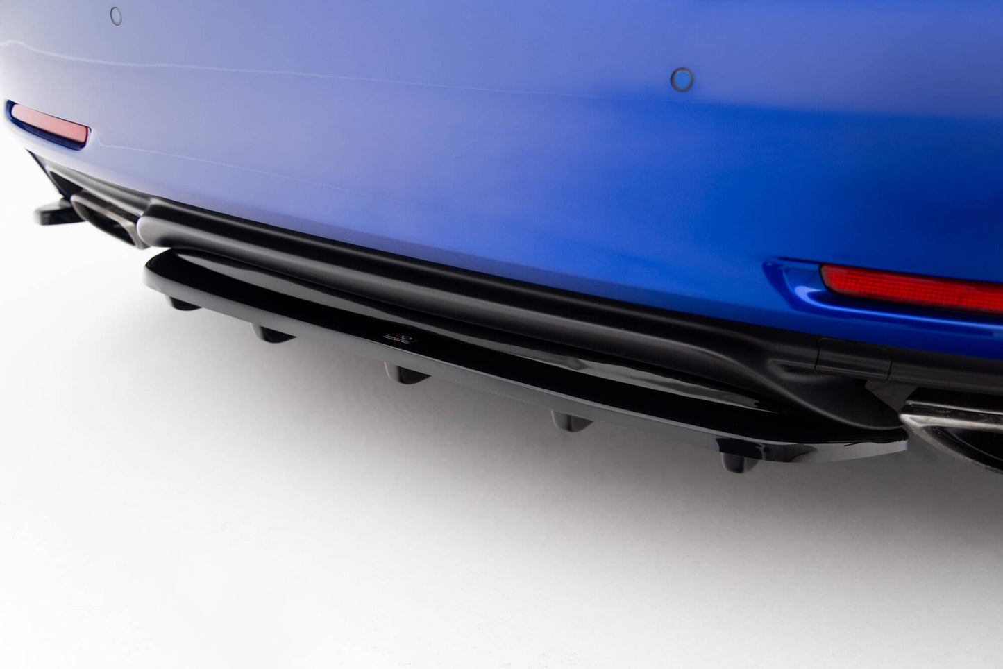 Mittlerer Cup Diffusor DTM Look Heck Ansatz für Lexus Rc Mk1 schwarz Hochglanz
