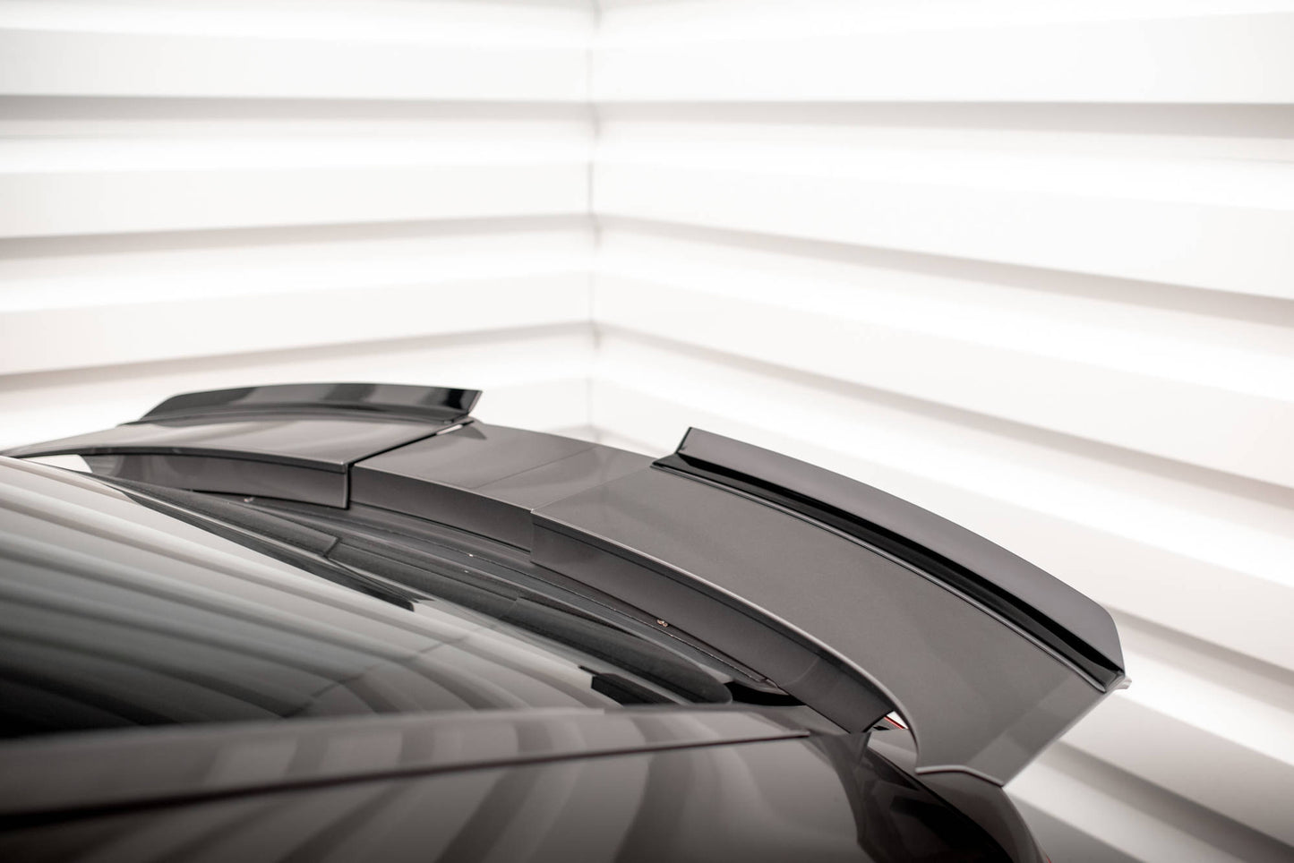 Spoiler CAP für Porsche Panamera GTS / Panamera E-Hybrid / Panamera Turbo S E-Hybrid 971 schwarz Hochglanz