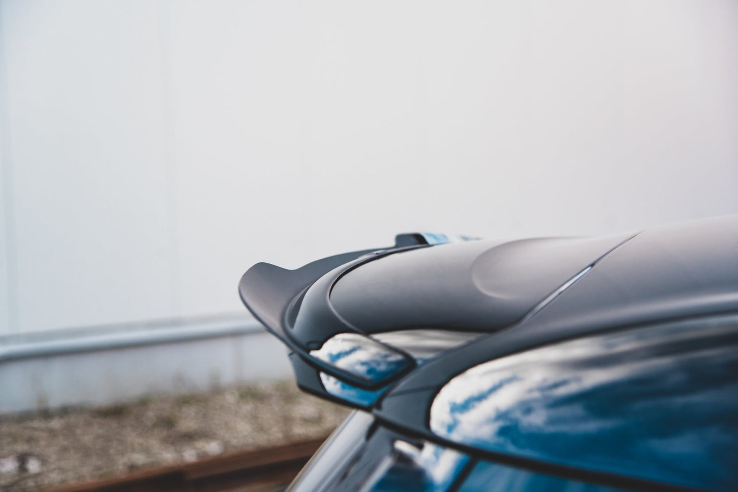 Spoiler CAP für Mini Countryman Mk1 JCW schwarz Hochglanz