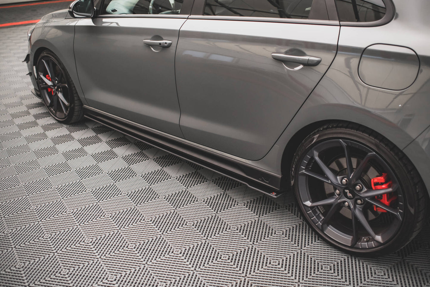 Street Pro Seitenschweller Ansatz V.2 für Hyundai I30 N