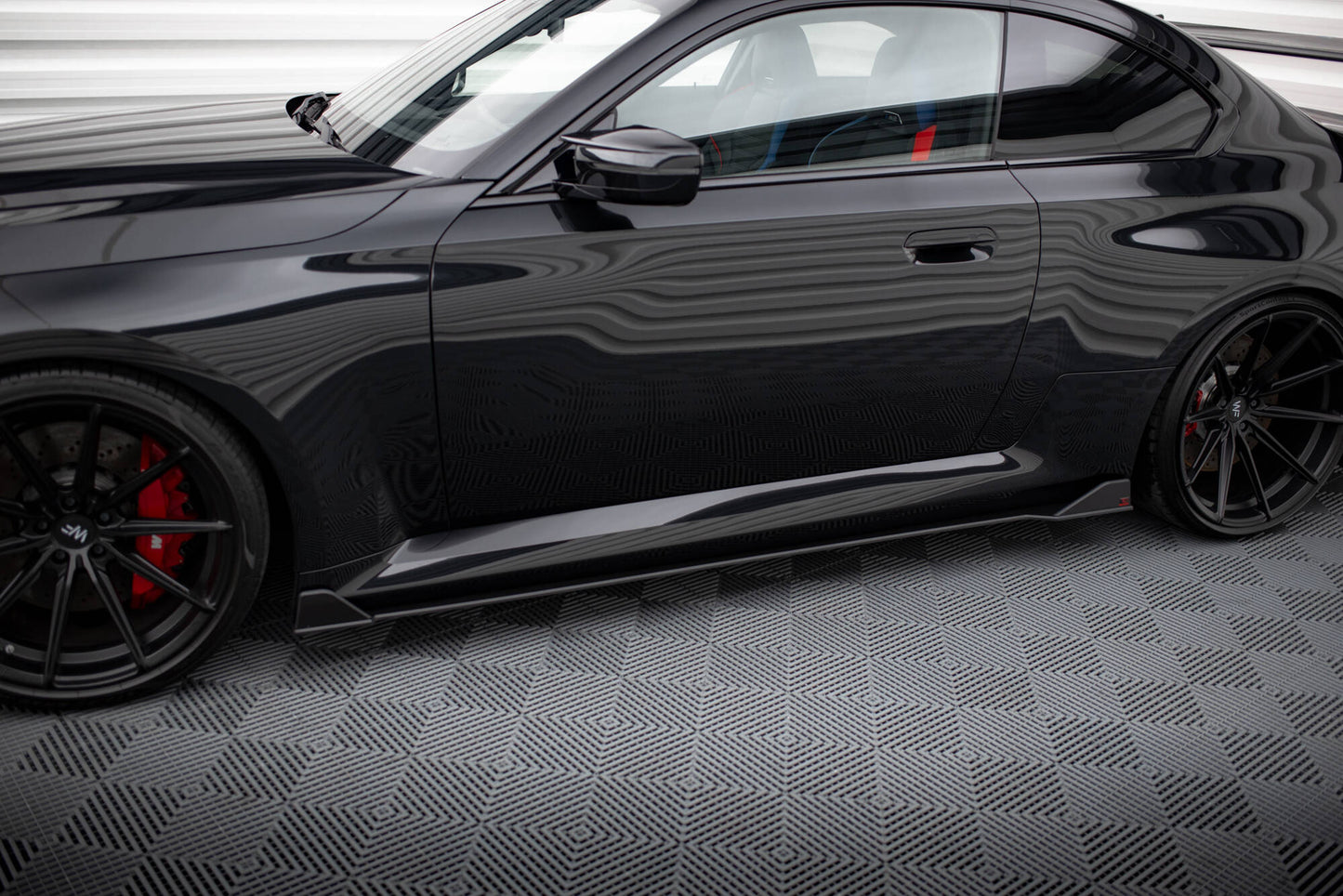 Street Pro Seitenschweller Ansatz für V.2 für BMW M2 G87