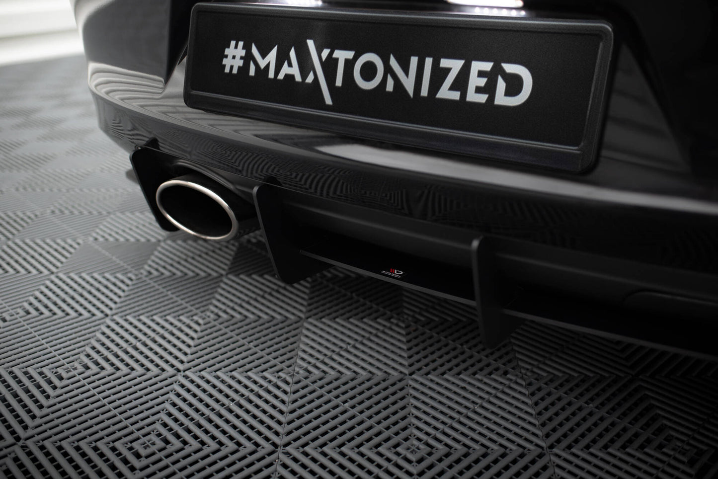 Diffusor Heck Ansatz für Heckschürze für Seat Leon Mk1 Cupra