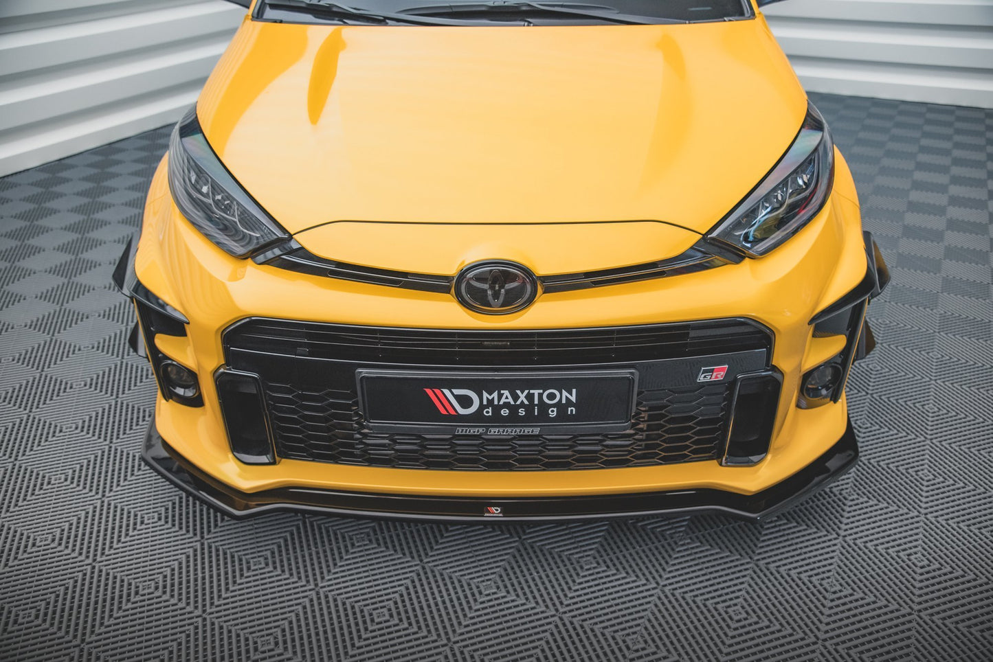 Stoßstangen Flaps Wings vorne Canards für Toyota GR Yaris Mk4