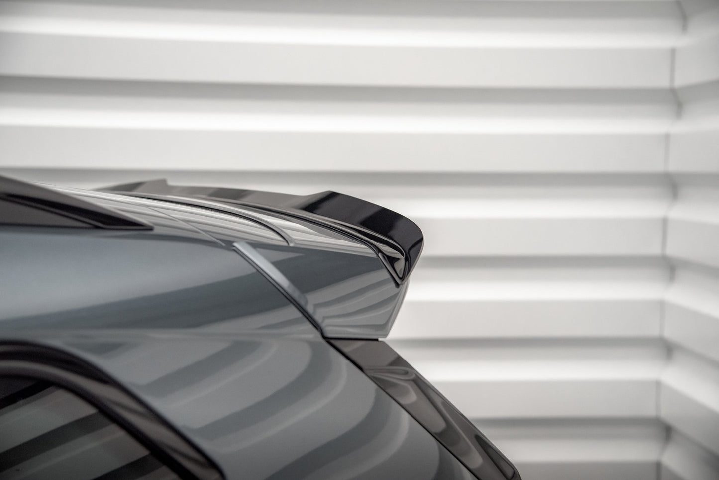 Spoiler CAP für Cupra Ateca Mk1 / Mk1 Facelift schwarz Hochglanz