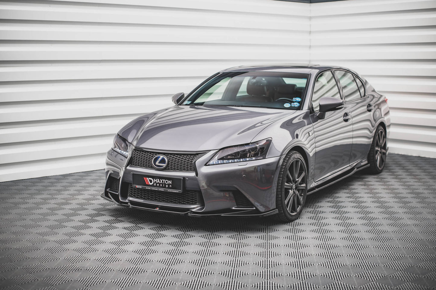 Seitenschweller Ansatz für Lexus GS F Sport Mk4(L10) schwarz Hochglanz