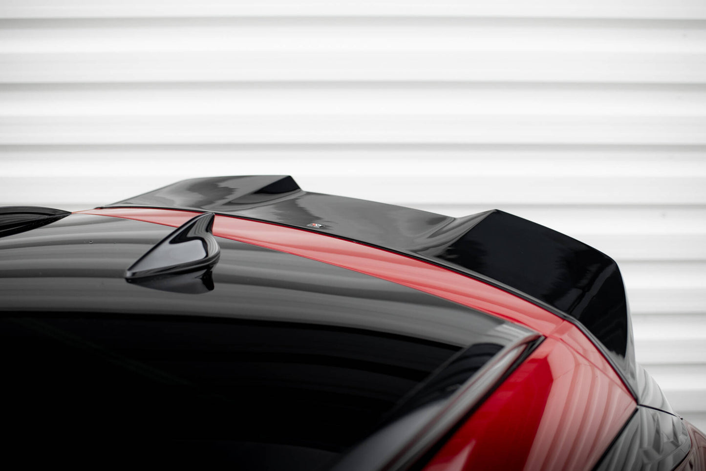 Spoiler CAP 3D für Hyundai Tucson N-Line Mk4 schwarz Hochglanz